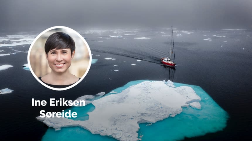 Tråler i norske nordområder. Ine Eriksen Søreide innfelt